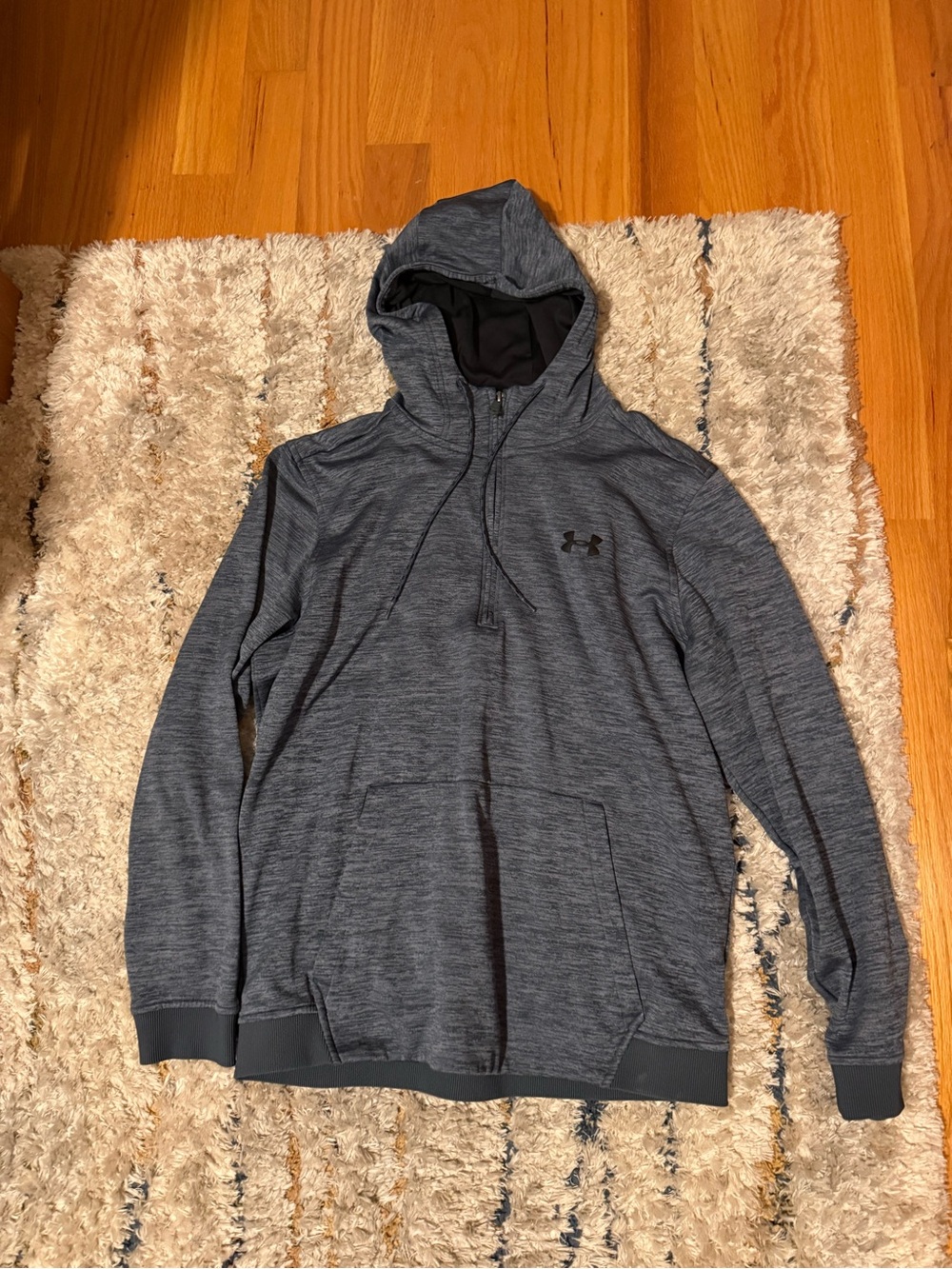 Under Armour Men's Dark Gray Half-Zip Performance Hoodie